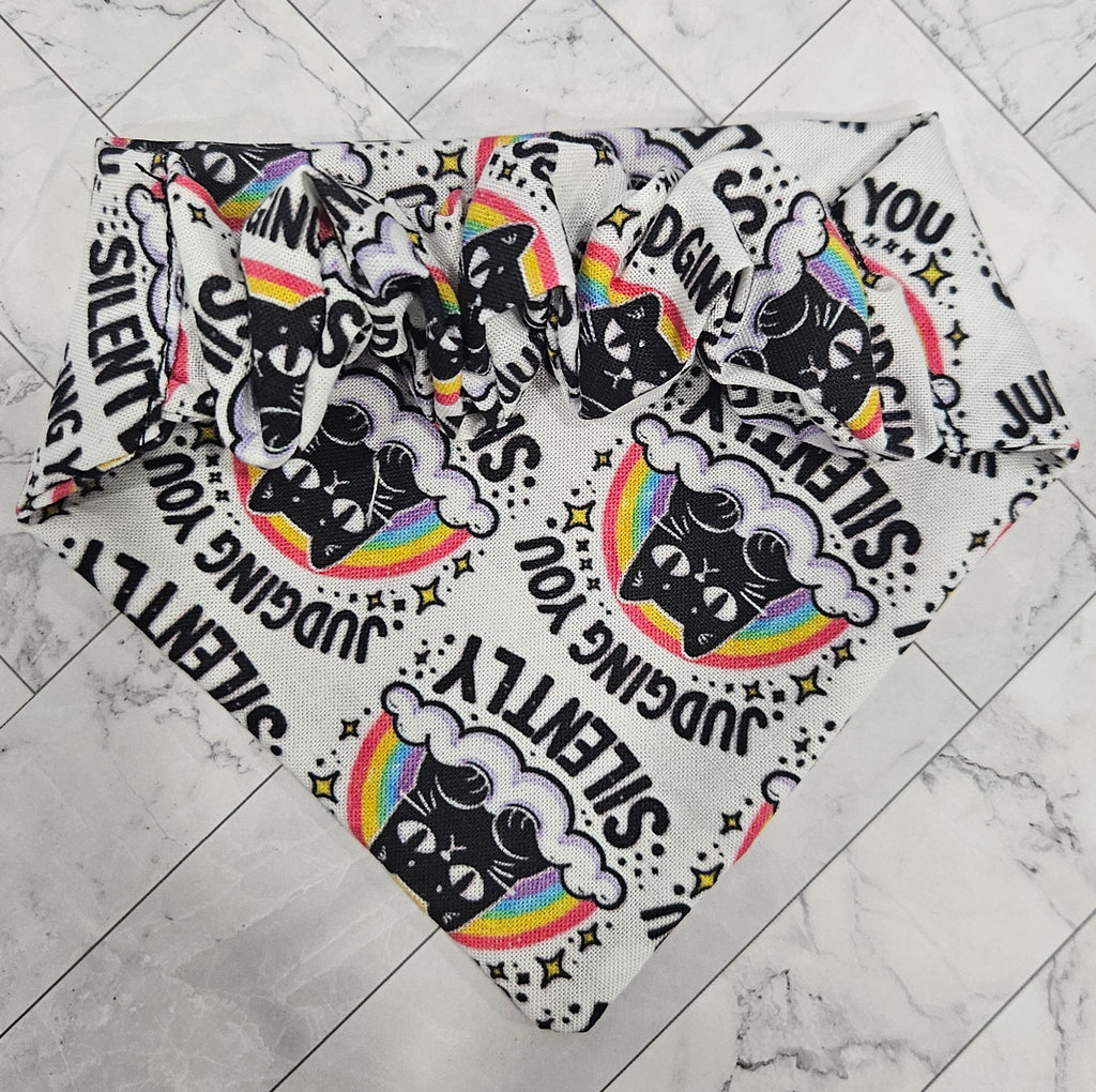 Judging You Silently Cat